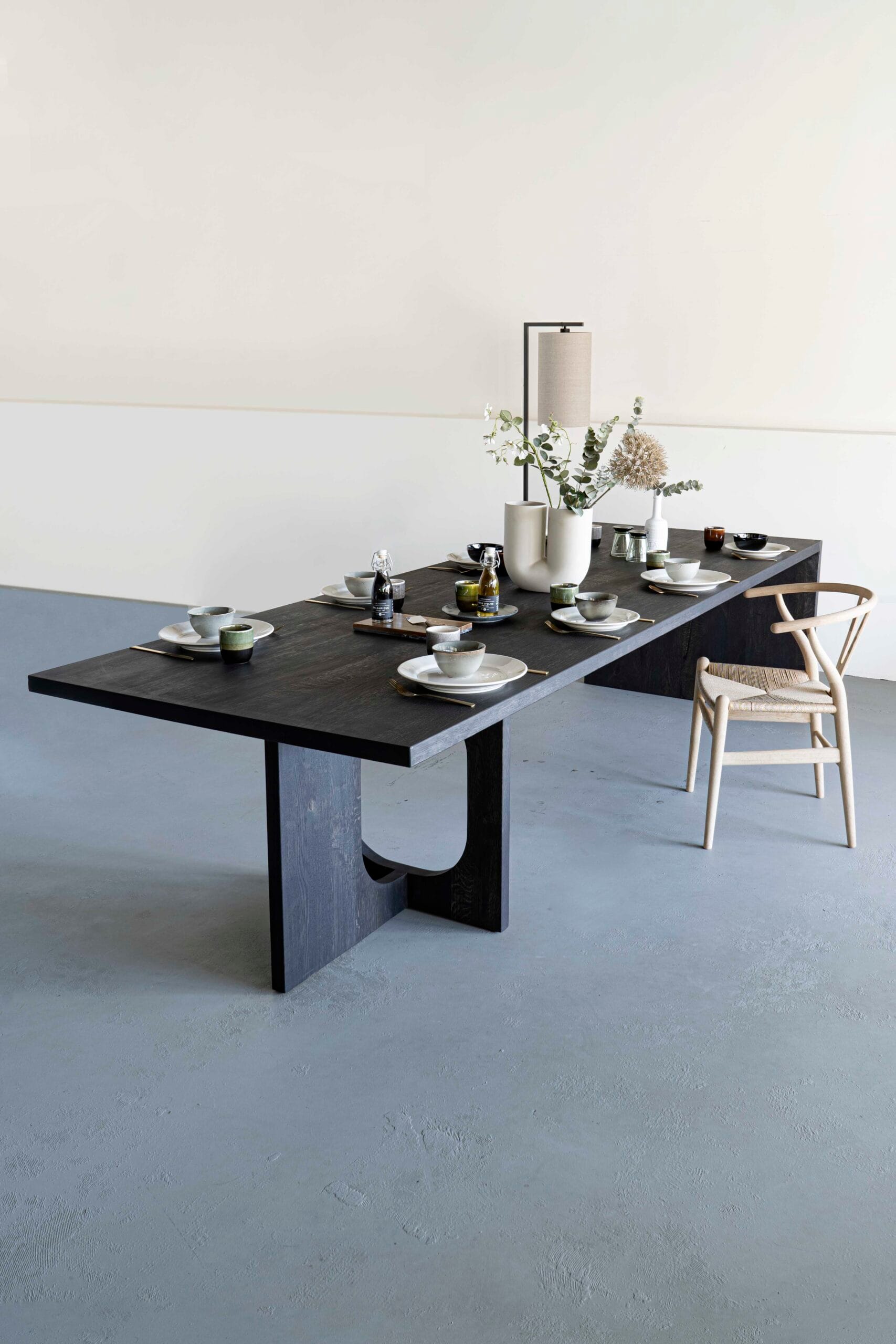 Eettafel Trijntje op maat van massief eikenhout