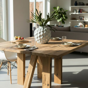 Vierkante eettafel Brut